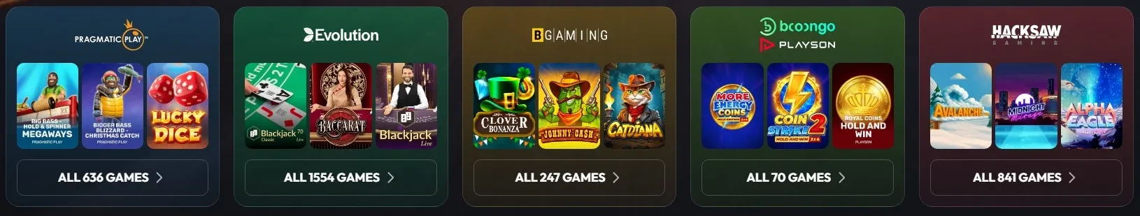 Game Providers