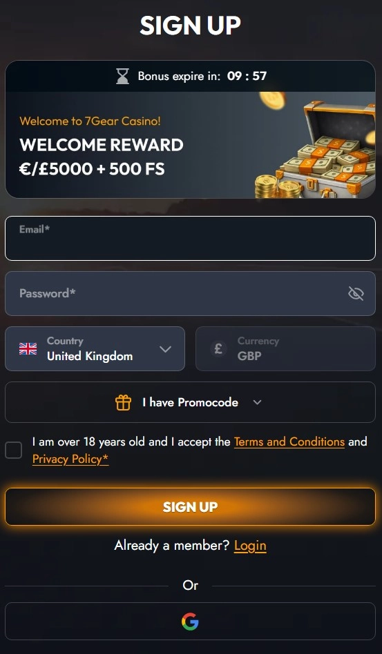 Registration and Login Process